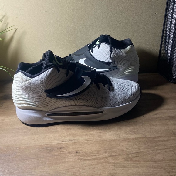 Nike Other - MENS KD 14 WHITE BLACK NEON